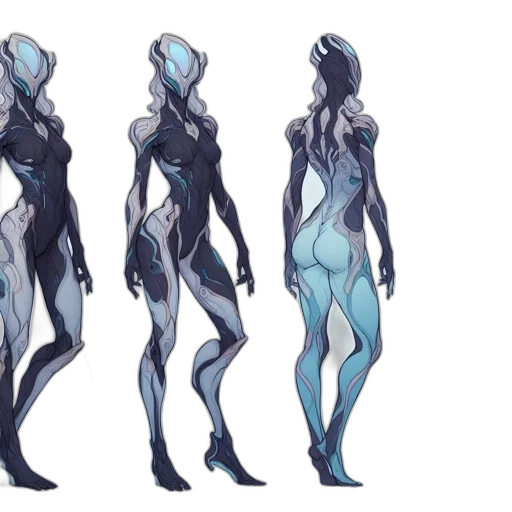 dress, creature, concept art, fantasy art transparent PNG cut-out