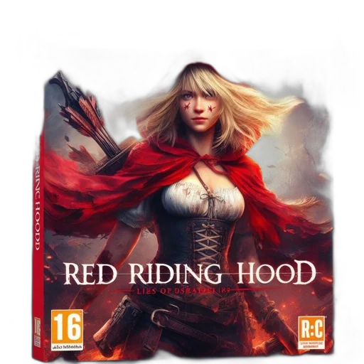 fantasy art, concept art, 3d render, red transparent PNG cut-out