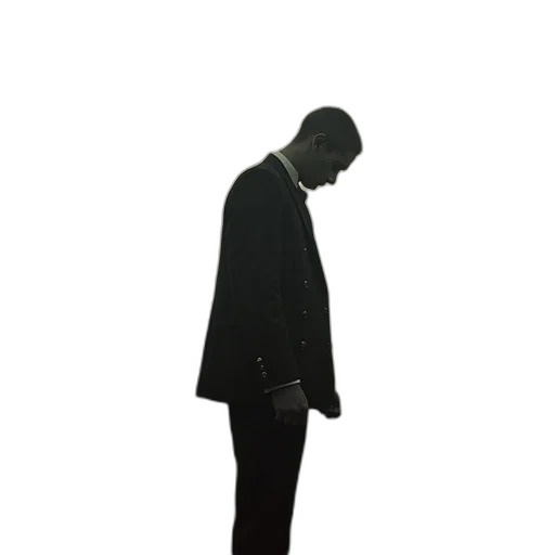 jacket, staff, dress, robot transparent PNG cut-out