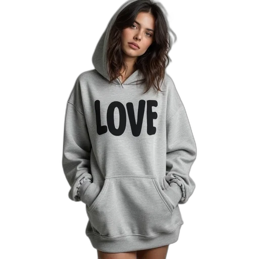 jacket, monochrome, grey, hoodie transparent PNG cut-out