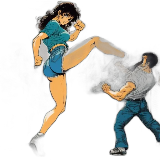 concept art, comic book art, photorealistic, fantasy art transparent PNG cut-out