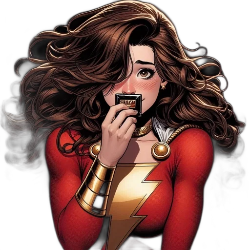 hair, comic book art, cartoon, concept art transparent PNG cut-out