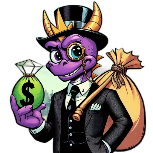 dragon, staff, cartoon, concept art transparent PNG cut-out