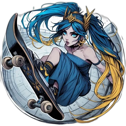 anime, fantasy art, comic book art, concept art transparent PNG cut-out