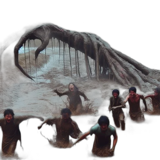 creature, dragon, animal, weapon transparent PNG cut-out