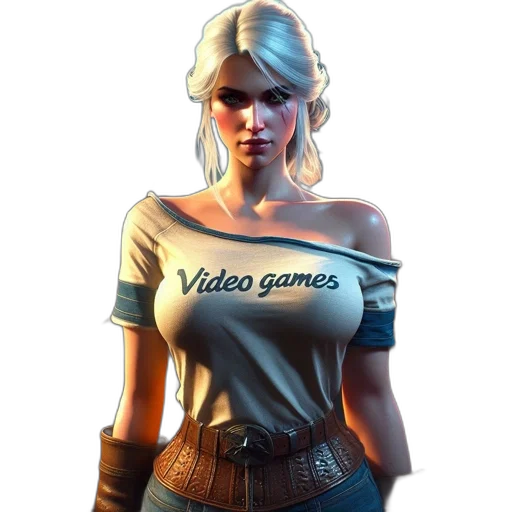 dress, jacket, face, weapon transparent PNG cut-out