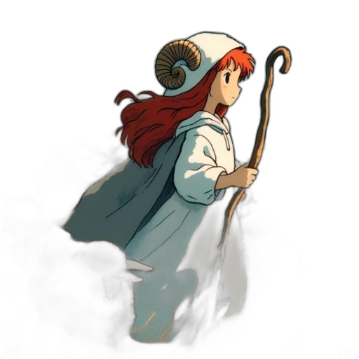 staff, weapon, sword, hat transparent PNG cut-out