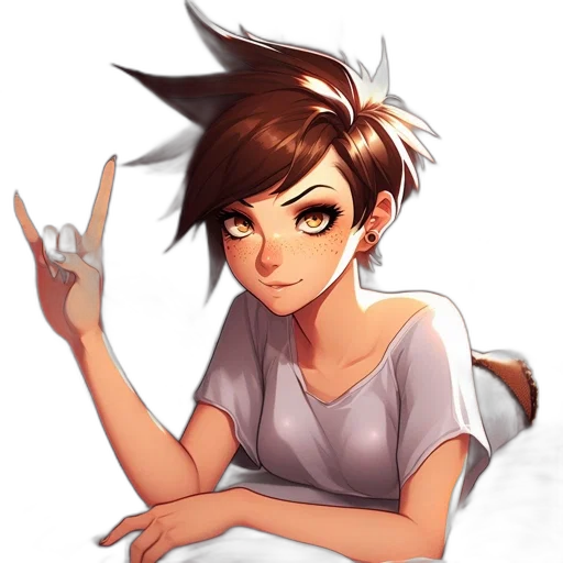 staff, weapon, face, anime transparent PNG cut-out