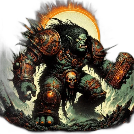 concept art, fantasy art, comic book art, pixel art transparent PNG cut-out