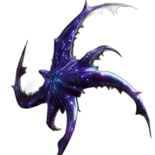 dragon, creature, staff, weapon transparent PNG cut-out