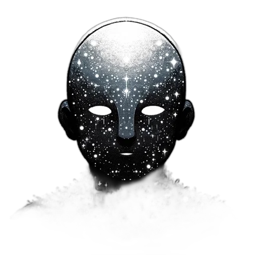 mask, robot, face, creature transparent PNG cut-out