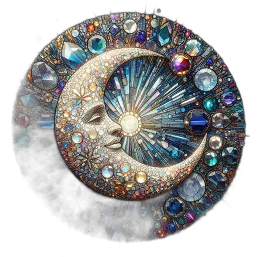 jewelry, crown, staff, fantasy art transparent PNG cut-out