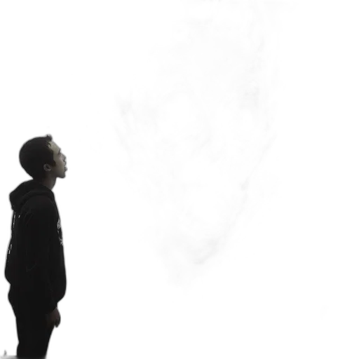staff, jacket, mask, face transparent PNG cut-out