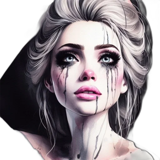 face, mask, fantasy art, photorealistic transparent PNG cut-out
