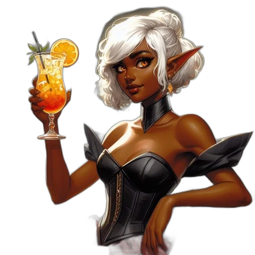 fantasy art, concept art, pixel art, comic book art transparent PNG cut-out