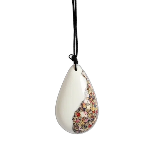jewelry, 3d render, white, pendant transparent PNG cut-out