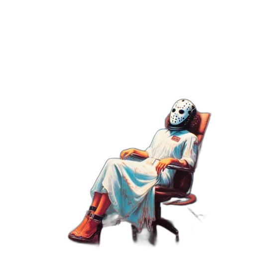 robot, mask, furniture, staff transparent PNG cut-out