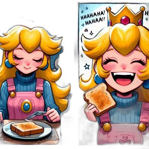food, crown, concept art, pixel art transparent PNG cut-out
