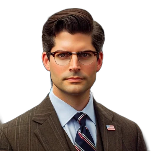 face, staff, jacket, photorealistic transparent PNG cut-out