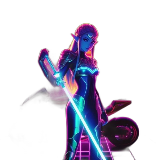 staff, dress, robot, weapon transparent PNG cut-out
