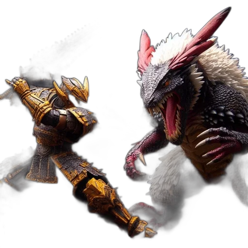 dragon, creature, animal, concept art transparent PNG cut-out