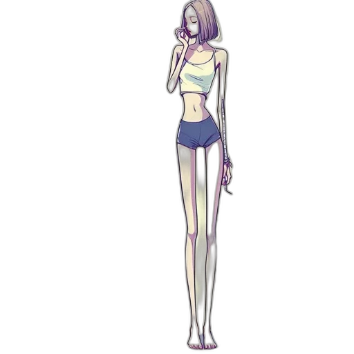 dress, staff, creature, robot transparent PNG cut-out