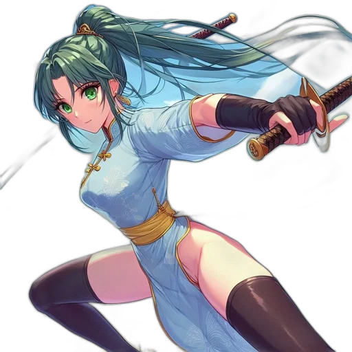 sword, weapon, staff, anime transparent PNG cut-out