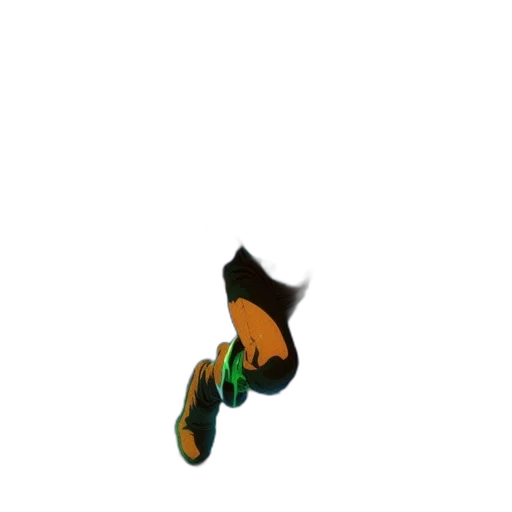shoes, hat, staff, mask transparent PNG cut-out