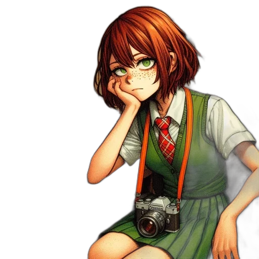 staff, face, weapon, dress transparent PNG cut-out