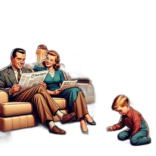 furniture, comic book art, fire, outer space transparent PNG cut-out
