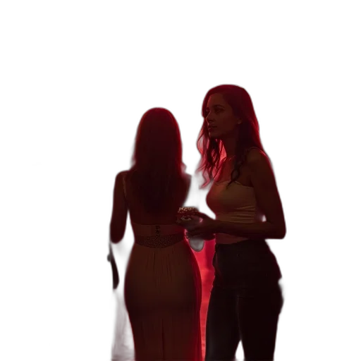 dress, staff, concept art, 3d render transparent PNG cut-out