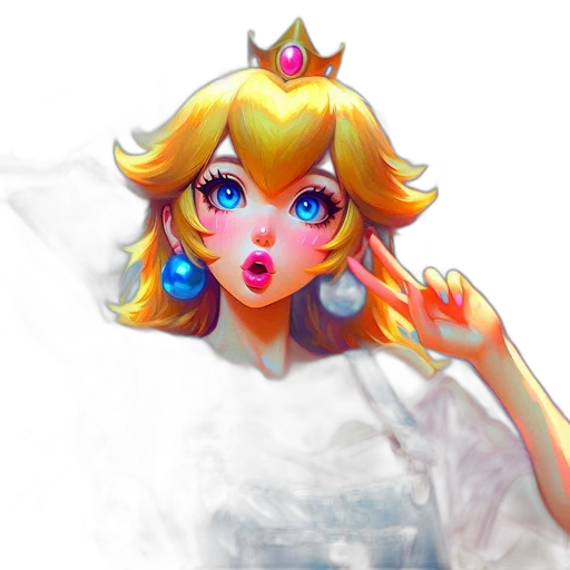 crown, face, dress, staff transparent PNG cut-out