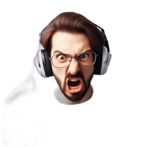 face, creature, mask, hair transparent PNG cut-out