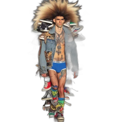 jacket, animal, creature, hair transparent PNG cut-out