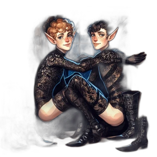 fantasy art, concept art, watercolor, pixel art transparent PNG cut-out
