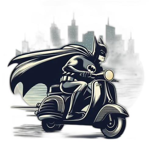 comic book art, concept art, cartoon, fantasy art transparent PNG cut-out