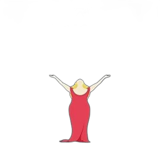 dress, staff, hair, animal transparent PNG cut-out