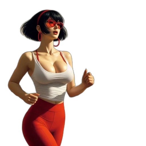 dress, comic book art, concept art, fantasy art transparent PNG cut-out