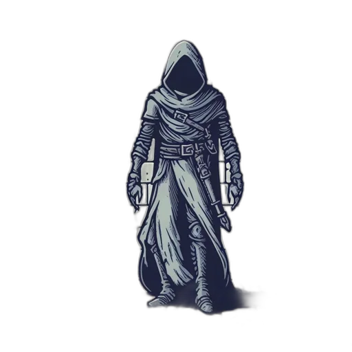 jacket, staff, mask, dress transparent PNG cut-out