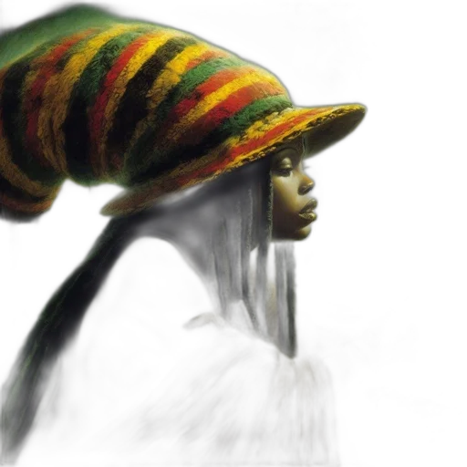 hat, hair, umbrella, face transparent PNG cut-out