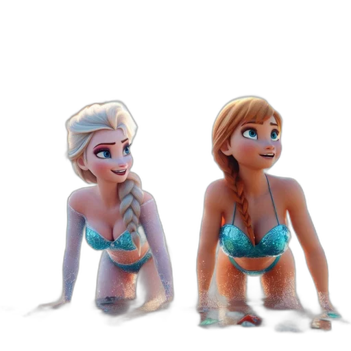 3d render, concept art, cartoon, fantasy art transparent PNG cut-out