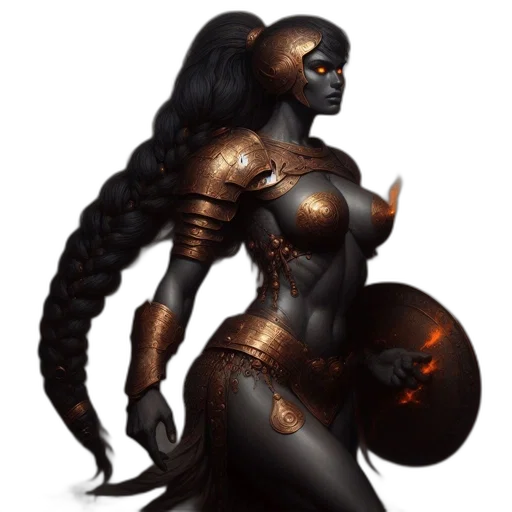 fantasy art, concept art, comic book art, pixel art transparent PNG cut-out