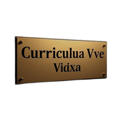 inscription, curriculum, vitae, gold transparent PNG cut-out