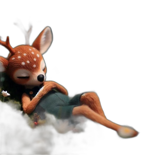 animal, creature, concept art, 3d render transparent PNG cut-out