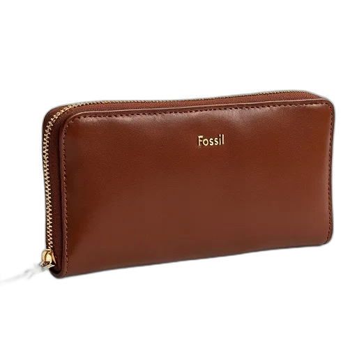 brown, leather, wallet, gold transparent PNG cut-out