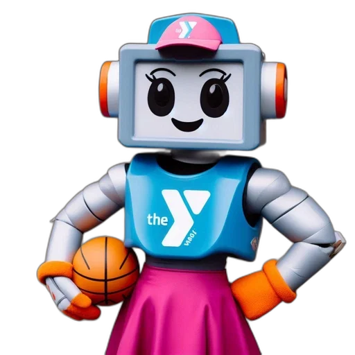 robot, vaporwave, 3d render, image transparent PNG cut-out