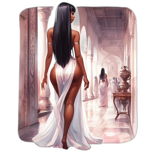 dress, fantasy art, concept art, photorealistic transparent PNG cut-out