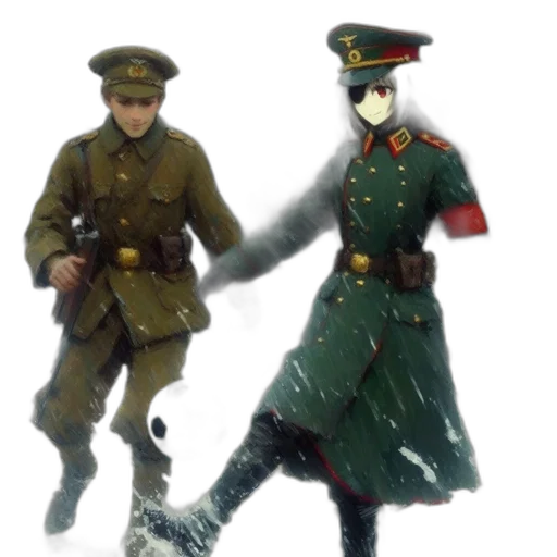 staff, weapon, mask, jacket transparent PNG cut-out