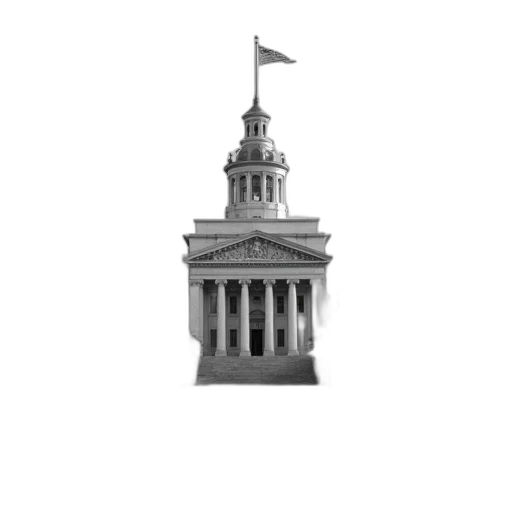 building, dress, staff, hat transparent PNG cut-out