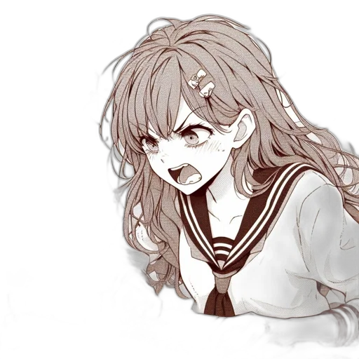 hair, face, creature, mask transparent PNG cut-out